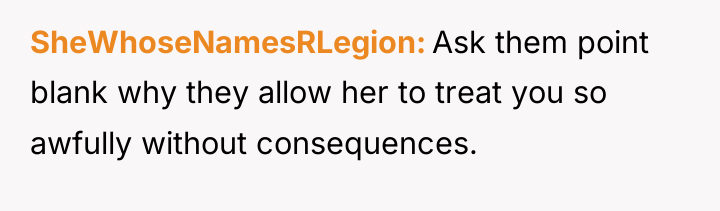 SheWhoseNamesRLegion Ask them point blank why they allow her to...