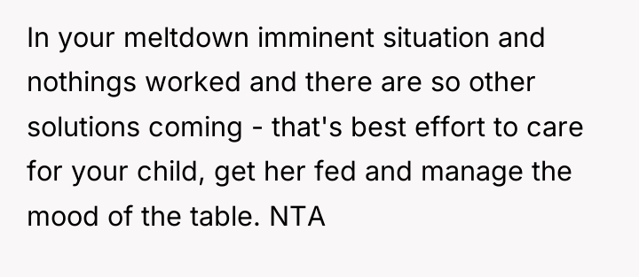 In your meltdown imminent situation and nothings worked and there...