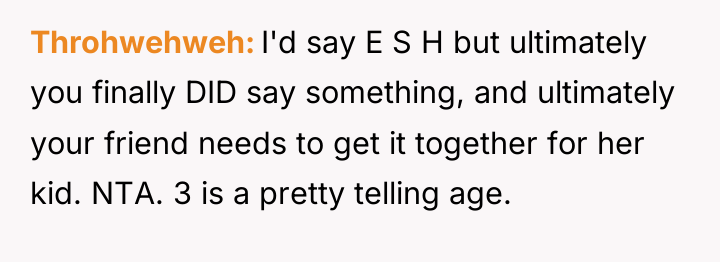 Throhwehweh I'd say E S H but ultimately you finally...