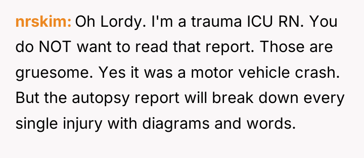 nrskim Oh Lordy. I'm a trauma ICU RN. You do...