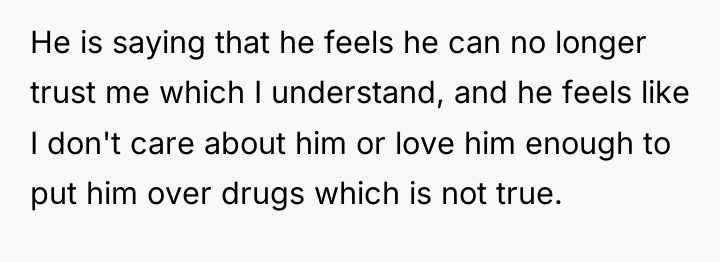 He is saying that he feels he can no longer...