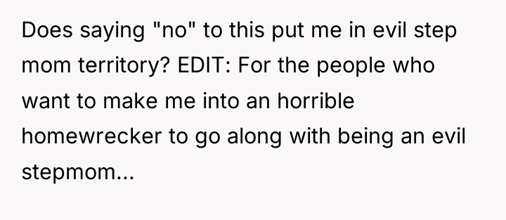 Does saying "no" to this put me in evil step...