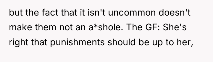but the fact that it isn't uncommon doesn't make them...