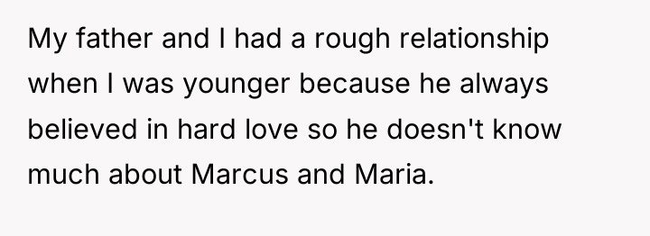 My father and I had a rough relationship when I...