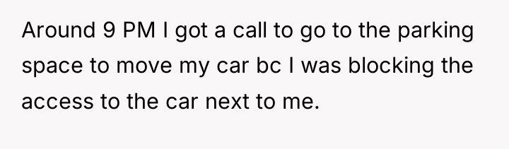 Around 9 PM I got a call to go to...