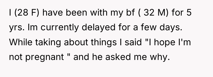 I (28 F) have been with my bf ( 32...