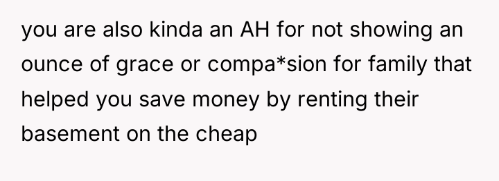 you are also kinda an AH for not showing an...
