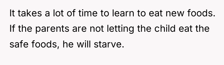 It takes a lot of time to learn to eat...