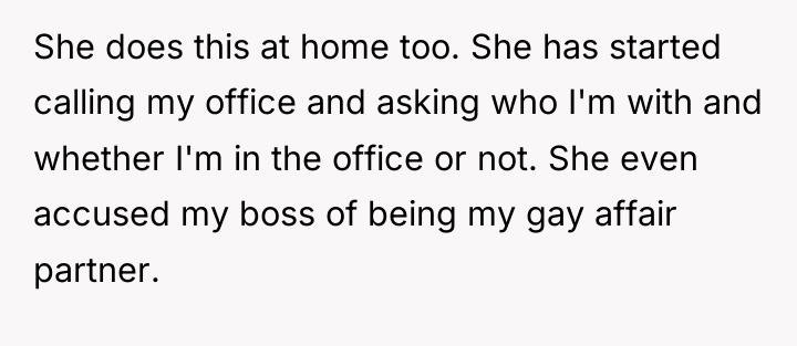 She does this at home too. She has started calling...
