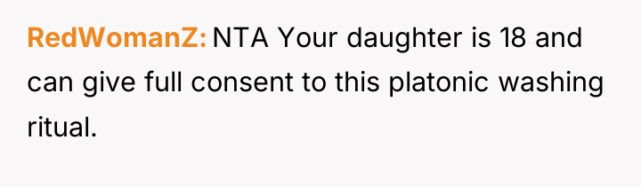 RedWomanZ NTA Your daughter is 18 and can give full...