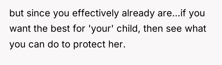 but since you effectively already are...if you want the best...