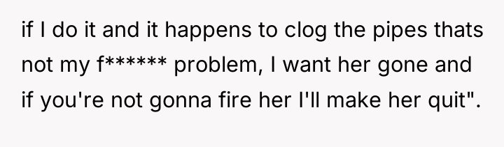 if I do it and it happens to clog the...