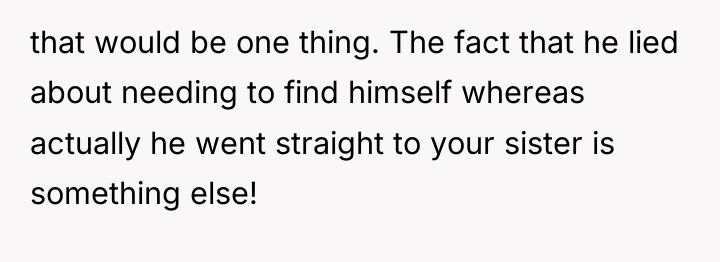 that would be one thing. The fact that he lied...