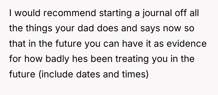I would recommend starting a journal off all the things...
