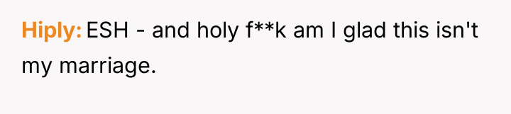 Hiply ESH - and holy f**k am I glad this...