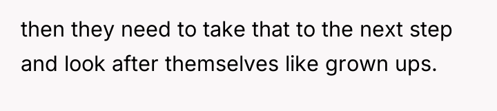 then they need to take that to the next step...