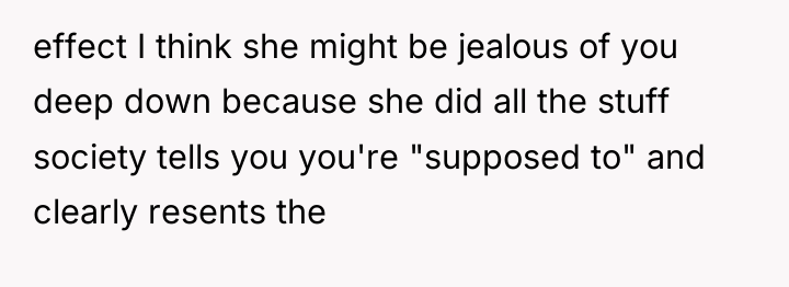 effect I think she might be jealous of you deep...