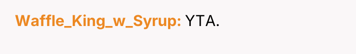 Waffle_King_w_Syrup YTA.