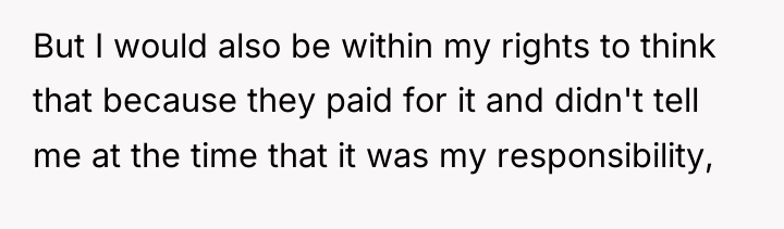 But I would also be within my rights to think...