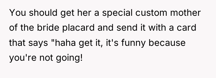 You should get her a special custom mother of the...