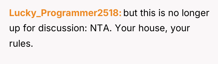 Lucky_Programmer2518 but this is no longer up for discussion: NTA....