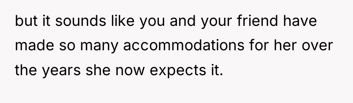 but it sounds like you and your friend have made...
