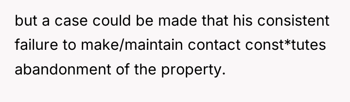 but a case could be made that his consistent failure...