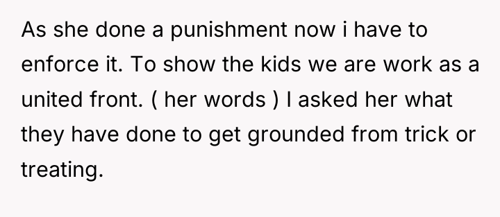 As she done a punishment now i have to enforce...