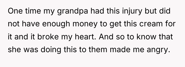 One time my grandpa had this injury but did not...
