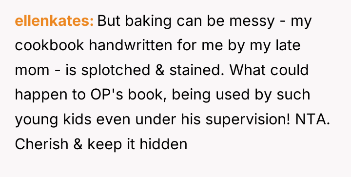 ellenkates But baking can be messy - my cookbook handwritten...