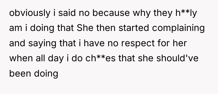 obviously i said no because why they h**ly am i...