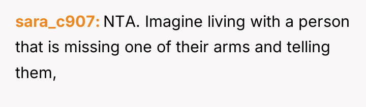 sara_c907 NTA. Imagine living with a person that is missing...