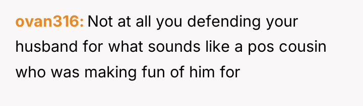ovan316 Not at all you defending your husband for what...
