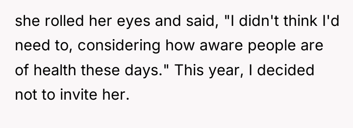 she rolled her eyes and said, "I didn't think I'd...