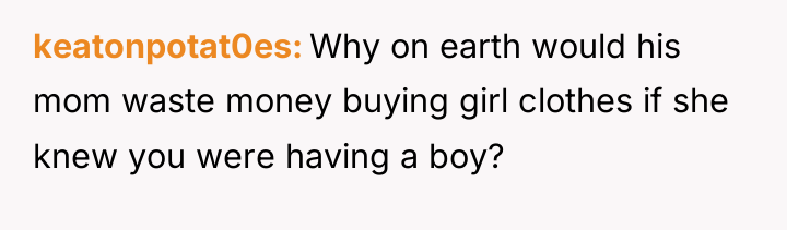 keatonpotat0es Why on earth would his mom waste money buying...