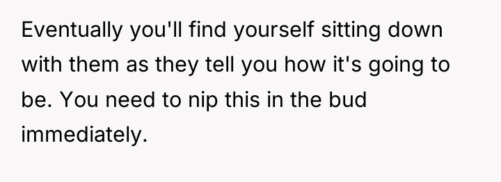 Eventually you'll find yourself sitting down with them as they...