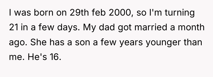 I was born on 29th feb 2000, so I'm turning...