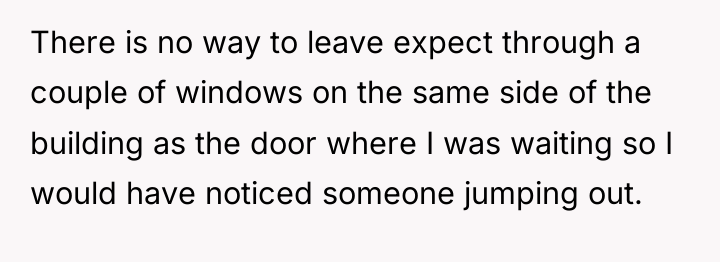 There is no way to leave expect through a couple...
