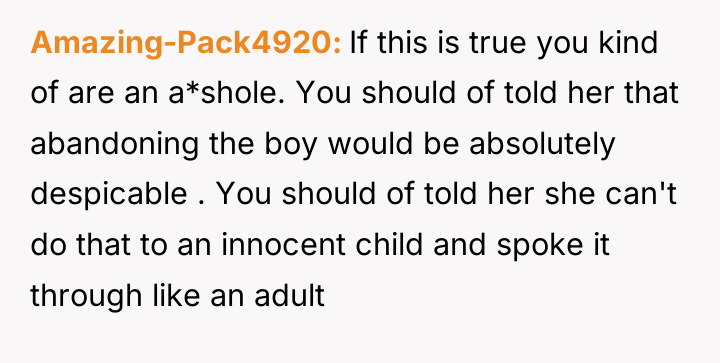 Amazing-Pack4920 If this is true you kind of are an...