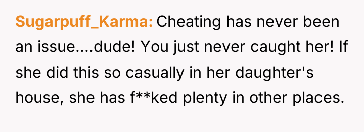 Sugarpuff_Karma Cheating has never been an issue....dude! You just never...