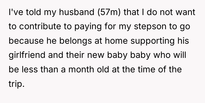 I've told my husband (57m) that I do not want...