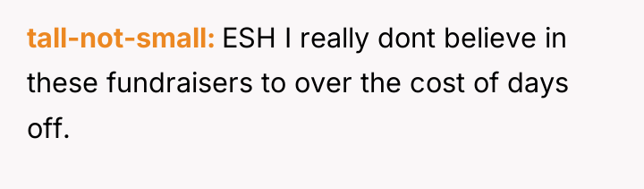 tall-not-small ESH I really dont believe in these fundraisers to...