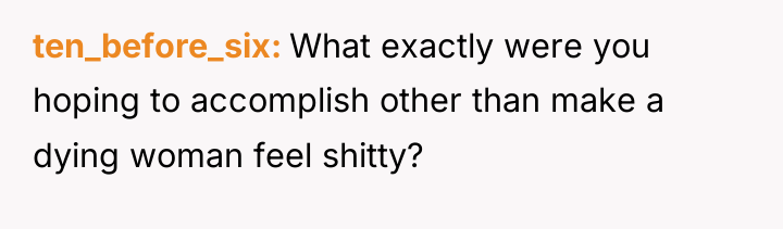 ten_before_six What exactly were you hoping to accomplish other than...