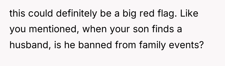 this could definitely be a big red flag. Like you...