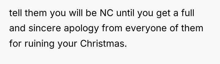 tell them you will be NC until you get a...