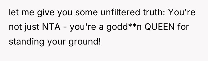 let me give you some unfiltered truth: You're not just...