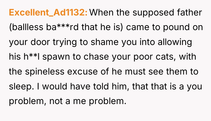 Excellent_Ad1132 When the supposed father (ballless ba***rd that he is)...