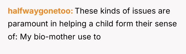 halfwaygonetoo These kinds of issues are paramount in helping a...