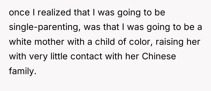 once I realized that I was going to be single-parenting,...