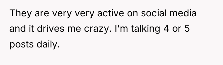 They are very very active on social media and it...